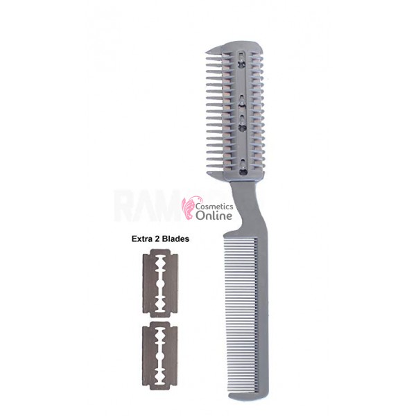 Pieptene brici de filat parul cu maner din plastic Cod 001